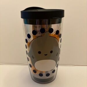 Tervis 16oz Tumbler Shark With‎ Steelers Insert Travel Cup Lid Dishwasher Safe